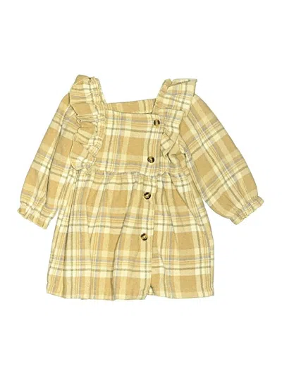 Pre-owned Assorted Brands Kids' Dress In Yellow