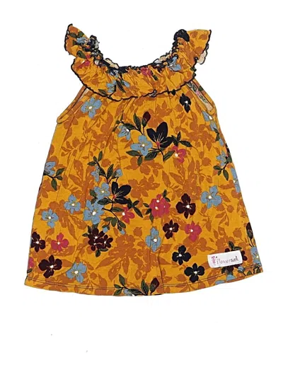 Pre-owned Assorted Brands Kids' Dress In Yellow