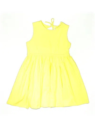 Pre-owned Assorted Brands Kids' Dress In Yellow