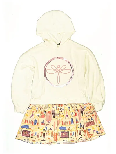 Pre-owned Assorted Brands Kids' Dress In Yellow