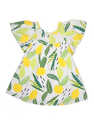 Pre-owned Assorted Brands Kids' Dress In Yellow