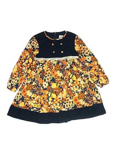 Pre-owned Assorted Brands Kids' Dress In Yellow