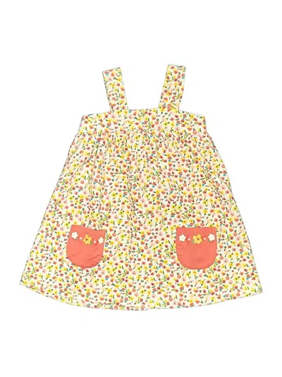 Pre-owned Assorted Brands Kids' Dress In Yellow