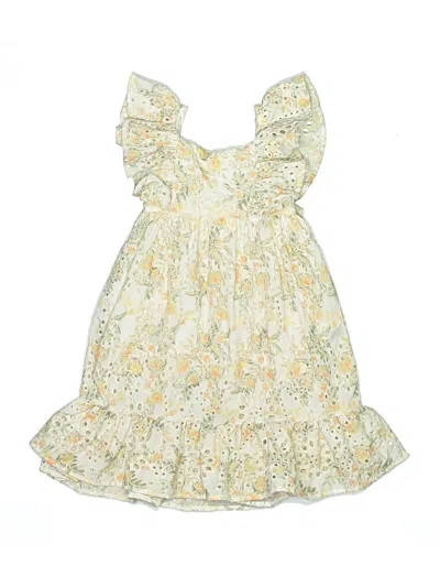 Pre-owned Assorted Brands Kids' Dress In Yellow