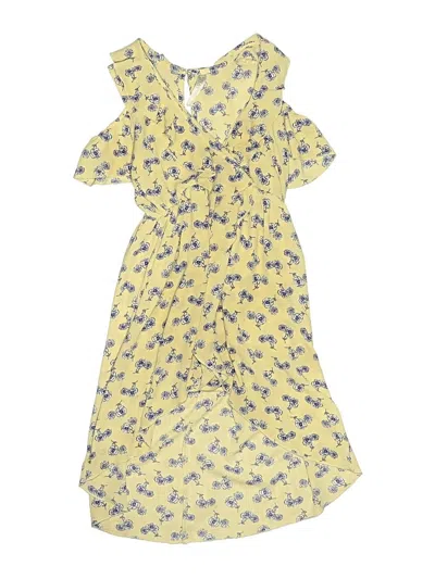Pre-owned Assorted Brands Kids' Dress In Yellow