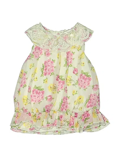 Pre-owned Assorted Brands Kids' Dress In Yellow