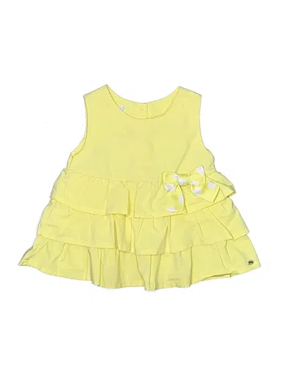 Pre-owned Assorted Brands Kids' Dress In Yellow