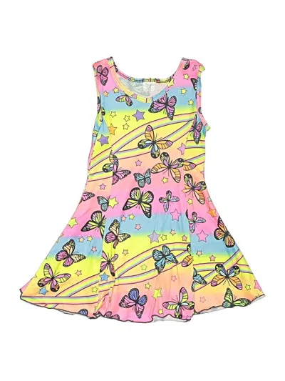 Pre-owned Assorted Brands Kids' Dress In Yellow