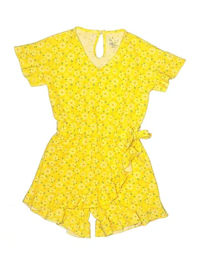 Pre-owned Assorted Brands Kids' Dress In Yellow