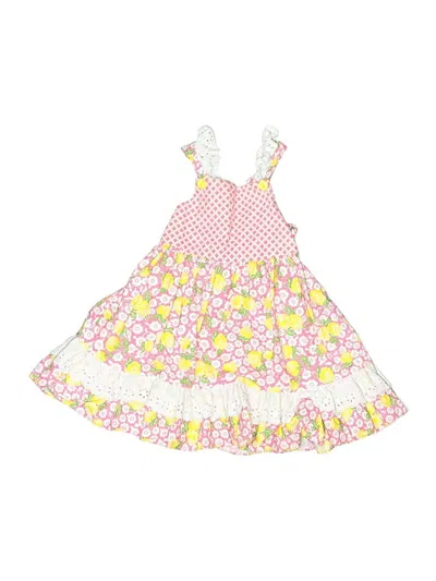 Pre-owned Assorted Brands Kids' Dress In Yellow