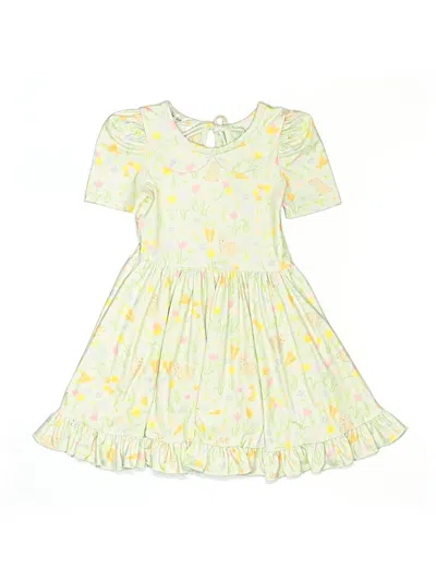 Pre-owned Assorted Brands Kids' Dress In Yellow