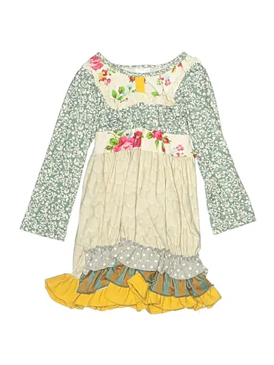 Pre-owned Assorted Brands Kids' Dress In Yellow