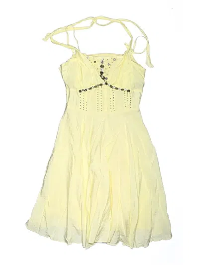 Pre-owned Assorted Brands Kids' Dress In Yellow
