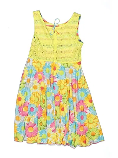 Pre-owned Assorted Brands Kids' Dress In Yellow