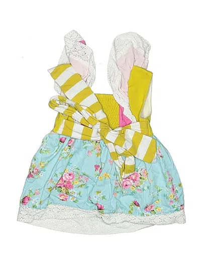 Pre-owned Assorted Brands Kids' Dress In Yellow