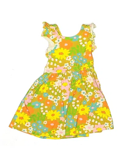 Pre-owned Assorted Brands Kids' Dress In Yellow