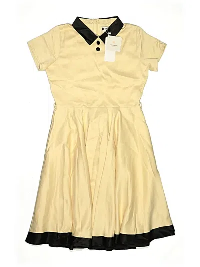 Pre-owned Assorted Brands Kids' Dress In Yellow