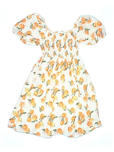 Pre-owned Assorted Brands Kids' Dress In Yellow