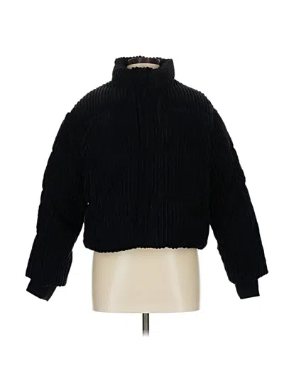 Pre-owned Assorted Brands Faux Fur Jacket In Black