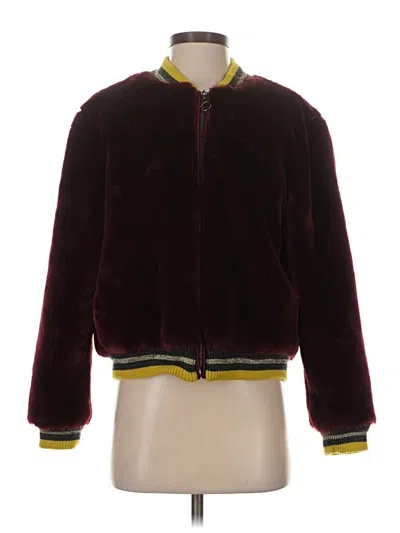 Assorted Brands Faux Fur Jacket In Brown