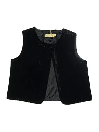 Assorted Brands Kids' Faux Fur Vest In Black