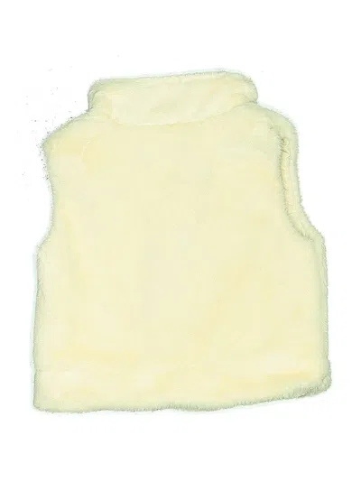 Pre-owned Assorted Brands Kids' Faux Fur Vest In White