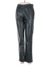 Assorted Brands Faux Leather Pants In Black
