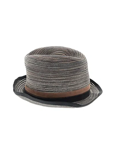 Pre-owned Assorted Brands Fedora In Black