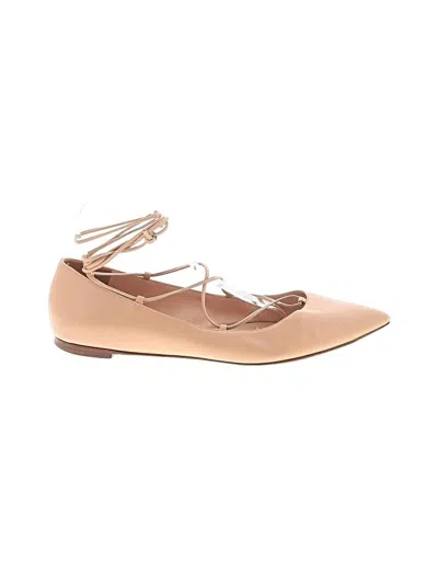 Pre-owned Assorted Brands Flats In Black