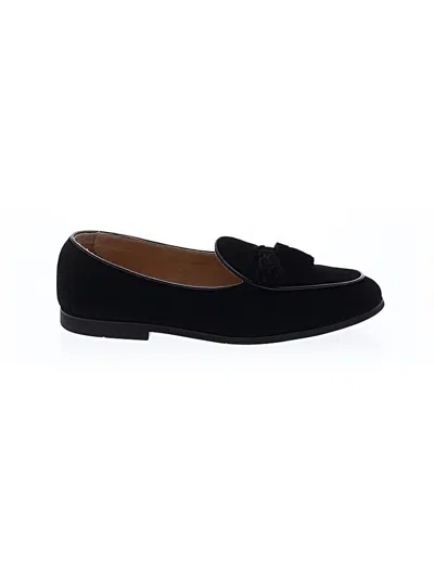 Pre-owned Assorted Brands Flats In Black