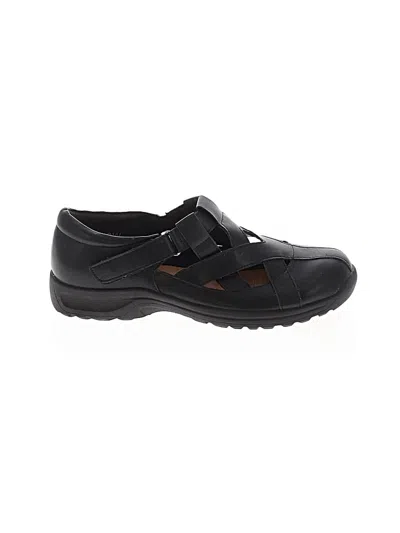 Pre-owned Assorted Brands Flats In Black