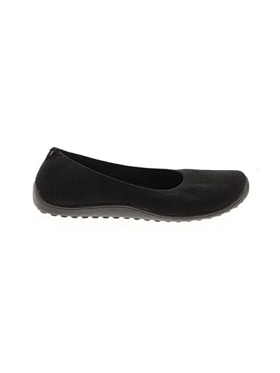Pre-owned Assorted Brands Flats In Black