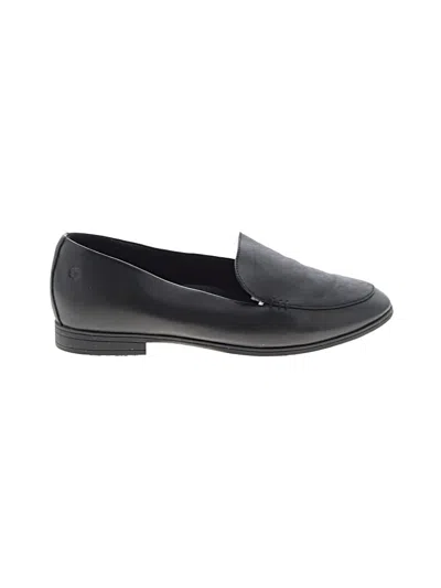 Pre-owned Assorted Brands Flats In Black