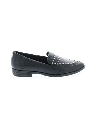 Pre-owned Assorted Brands Flats In Black