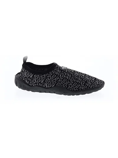 Pre-owned Assorted Brands Flats In Black