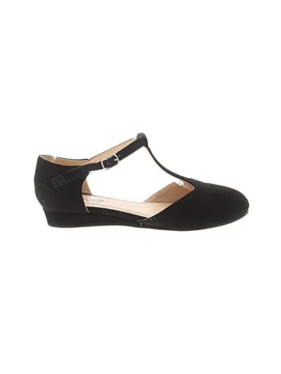 Pre-owned Assorted Brands Kids' Flats In Black