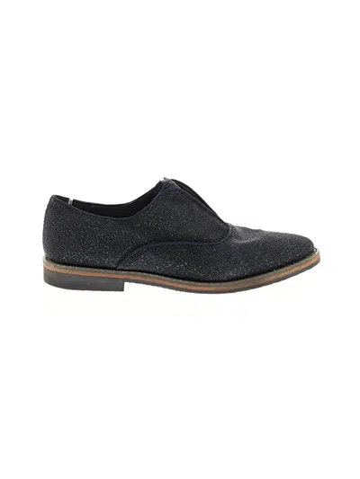 Pre-owned Assorted Brands Flats In Black