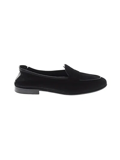 Pre-owned Assorted Brands Flats In Black