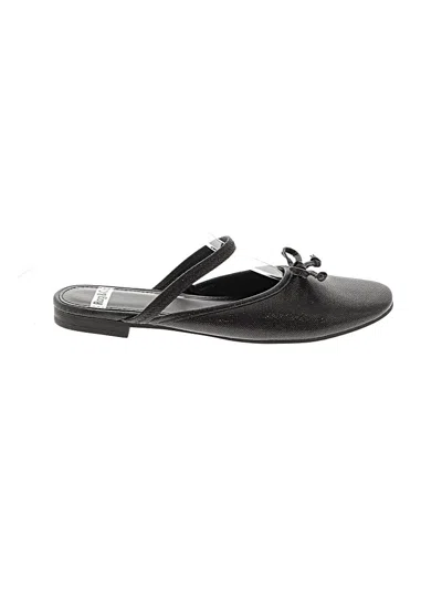 Pre-owned Assorted Brands Flats In Black