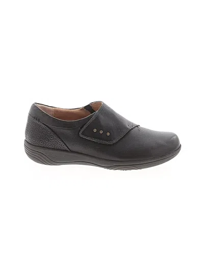 Pre-owned Assorted Brands Flats In Black