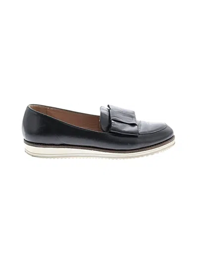 Pre-owned Assorted Brands Flats In Black