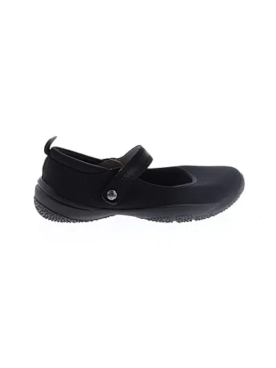 Pre-owned Assorted Brands Flats In Black