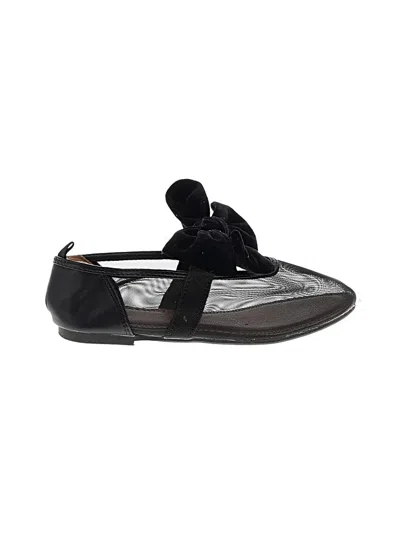 Pre-owned Assorted Brands Kids' Flats In Black
