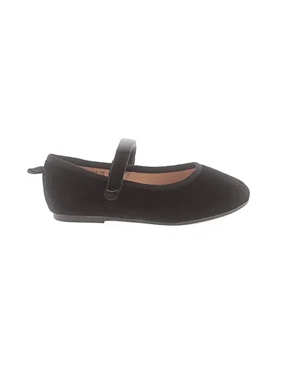 Pre-owned Assorted Brands Kids' Flats In Black