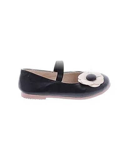 Pre-owned Assorted Brands Kids' Flats In Black