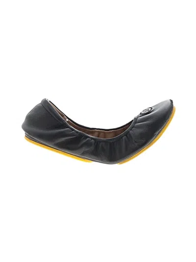 Pre-owned Assorted Brands Flats In Black
