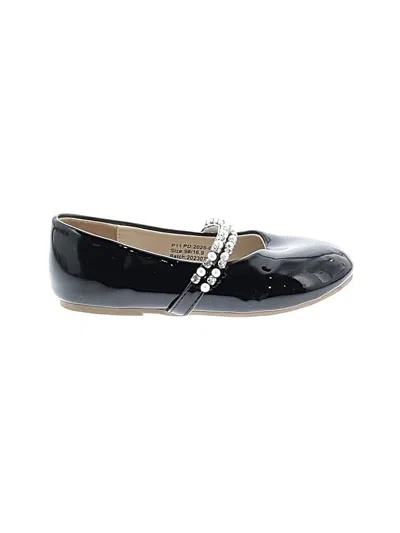 Pre-owned Assorted Brands Kids' Flats In Black