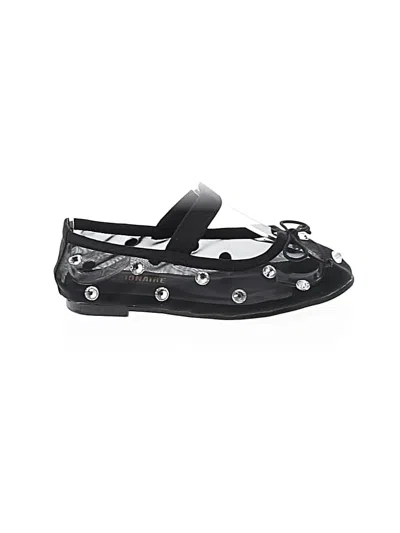 Pre-owned Assorted Brands Kids' Flats In Black