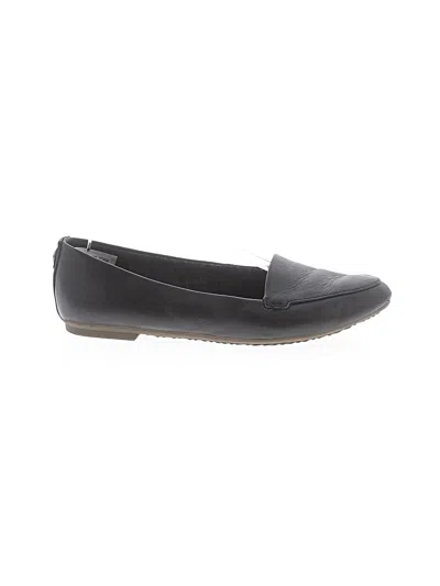 Pre-owned Assorted Brands Flats In Black
