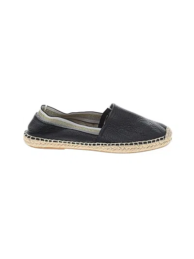 Pre-owned Assorted Brands Flats In Black